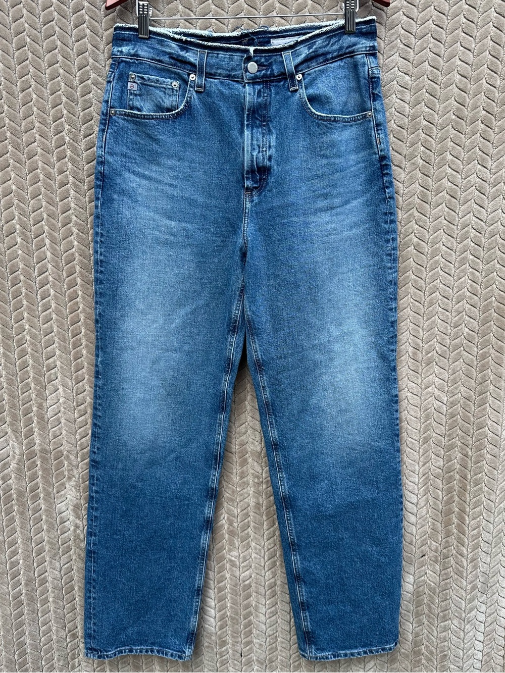 AG Adriano Goldschmied Clove Jeans Size 30 Relaxed Vintage Straight High Rise - Picture 2 of 13